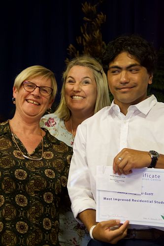 Most Improved Residential Student - Henry Tangiwai-Scott