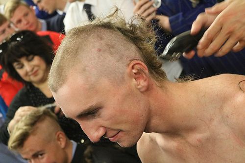 Shave for a cure - William Beattie