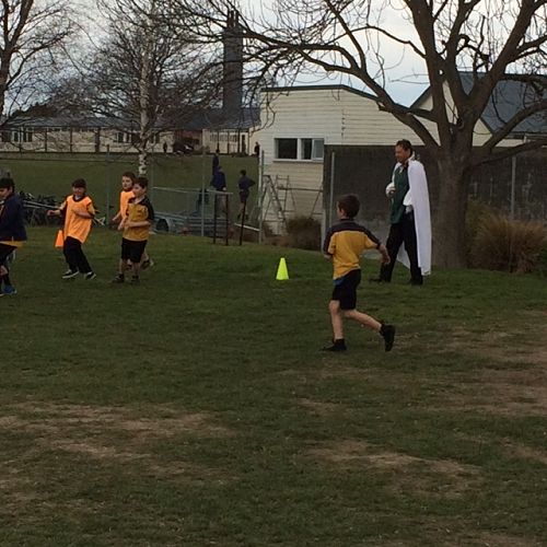 Soccer tournament - Room 7 vs Room 10  2-2 draw