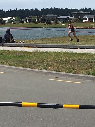 Harriet- beginning her run