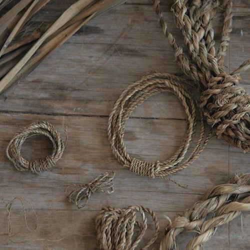 Ti Kouka string making