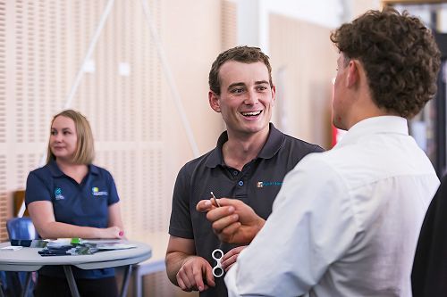 A Fulton Hogan team leader sharing his career experience.