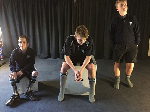 From left; Connor Fa'asega, Michael Cowie & Matthew Larkins