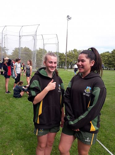 North Zone Athletics - Cassidy Bridger, Maia Perry
