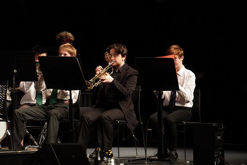 Junior Concert Band at the Aurora Festival