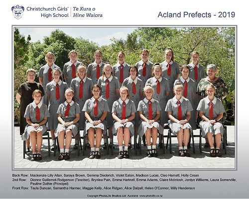 Acland Prefects 2019