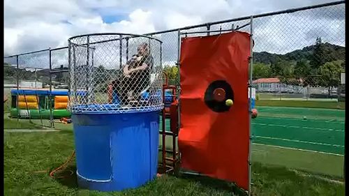 Video: Reb getting dunked!