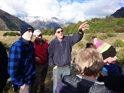 The Legend which is Don Campbell imparts words of wisdom to Ben Porter and anyone else who wasn't quick enough to get away.