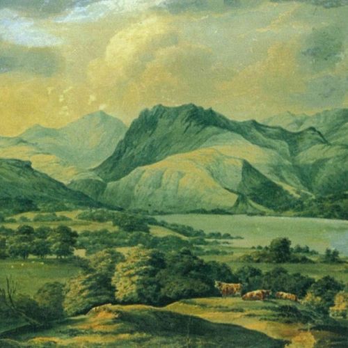 Painting of Betws-y-Coed (Wales)