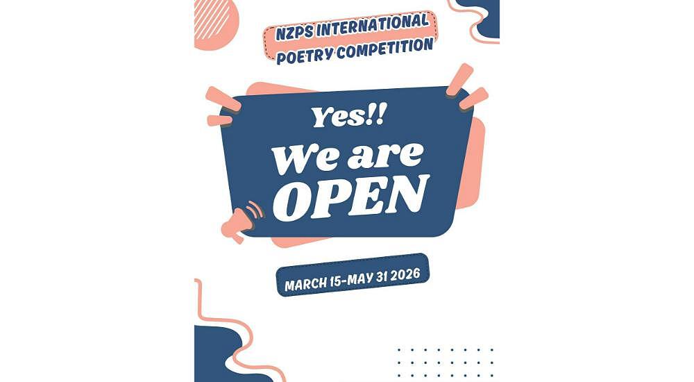 Enter the NZPS International Poetry Competition