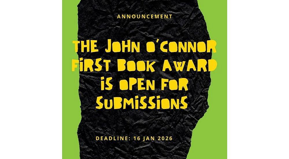 The 2026 John O’Connor First Book Award