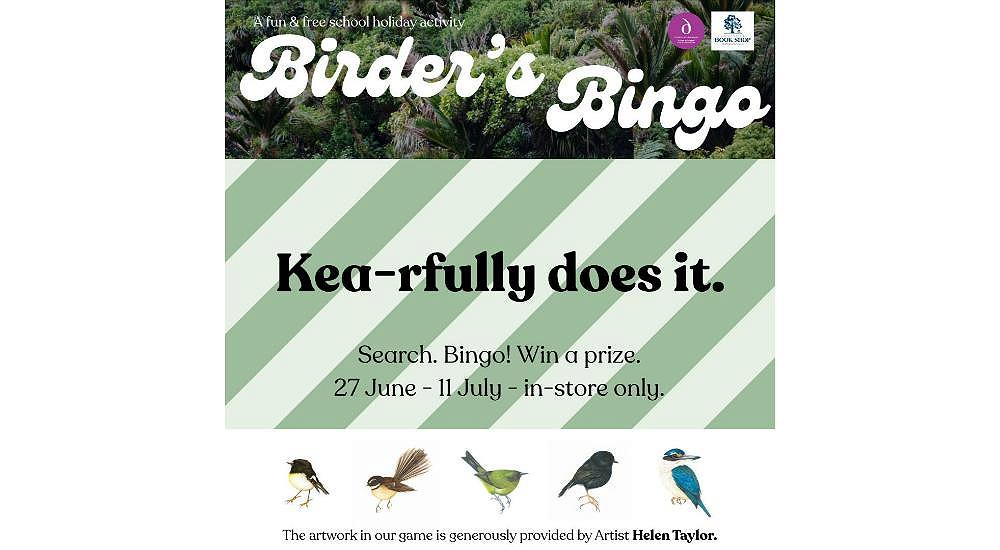 Birder's Bingo! A fun & free school holiday activity