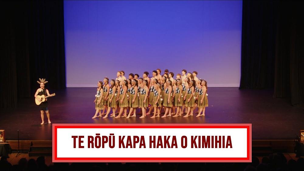 Video: Kapa haka - a rewarding experience