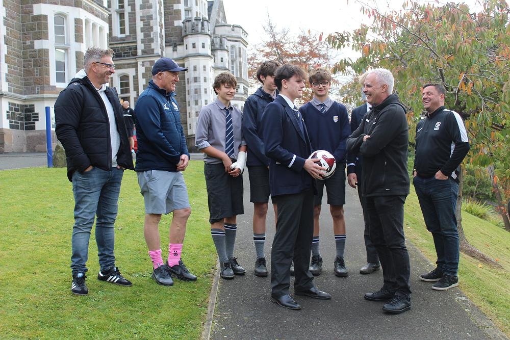 All Whites Coach Inspires Next Generation