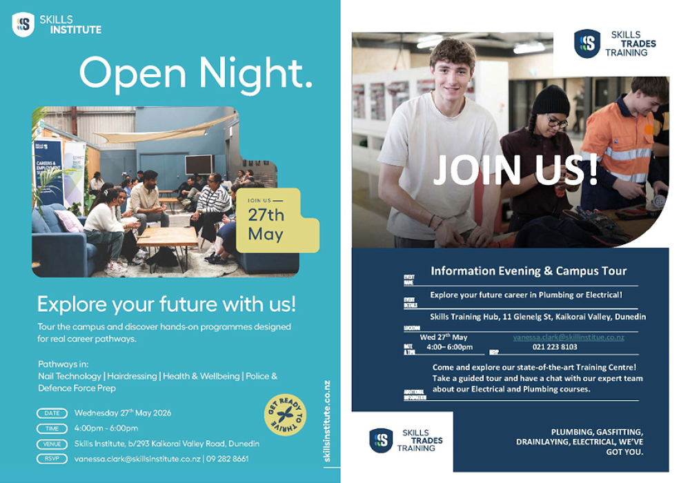 Skills Institute/Skills Trade Training Open Night
