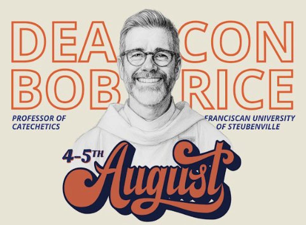 Deacon Bob Rice to give two talks