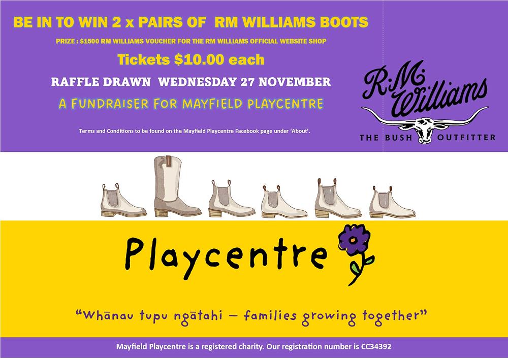 Mayfield Playcentre Raffle