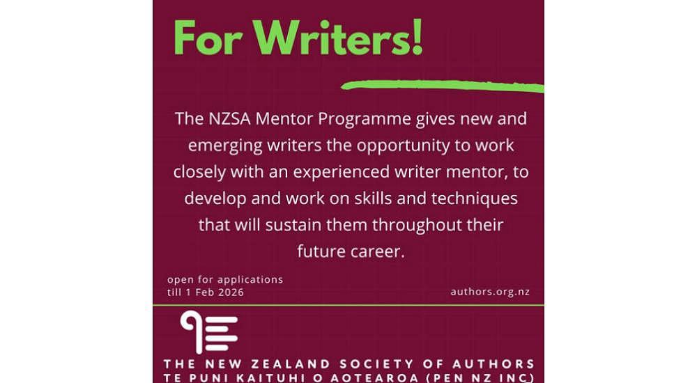 Applications are open for the NZSA Mentor Programme