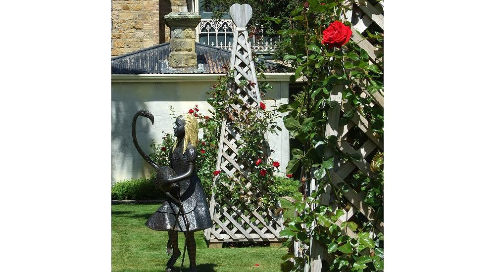 Where might Alice end up if she tumbled down, down, down through the earth?