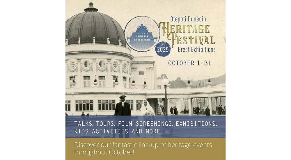 Ōtepoti Dunedin Heritage Festival Programme available now