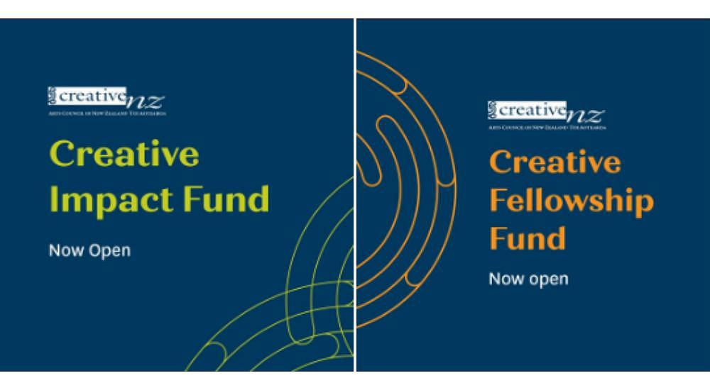Creative New Zealand have two funding rounds open!