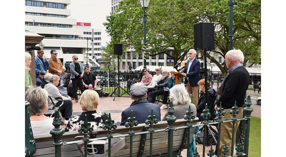 A Lasting Tribute to Sir Vincent O’Sullivan in the Dunedin Writers’ Walk