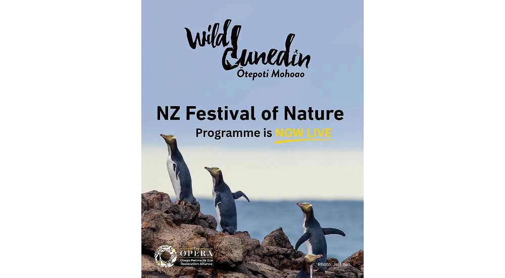 Wild Dunedin NZ Festival of Nature programme is now live online.