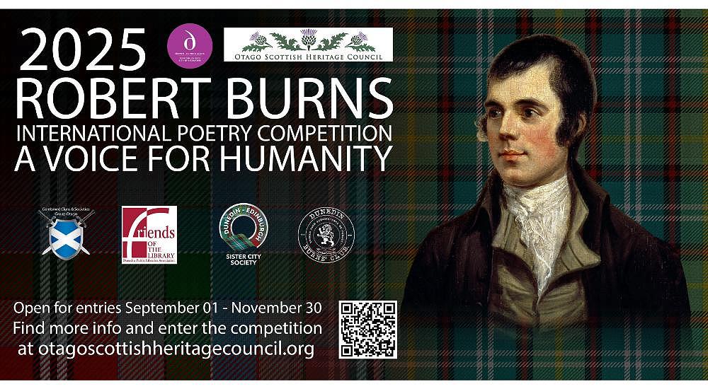 Entries for the 2025 Robert Burns International Poetry Competition open soon!