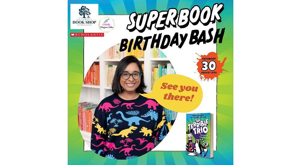 Tickets are now on sale for the Super Book Birthday Bash of the YEAR!