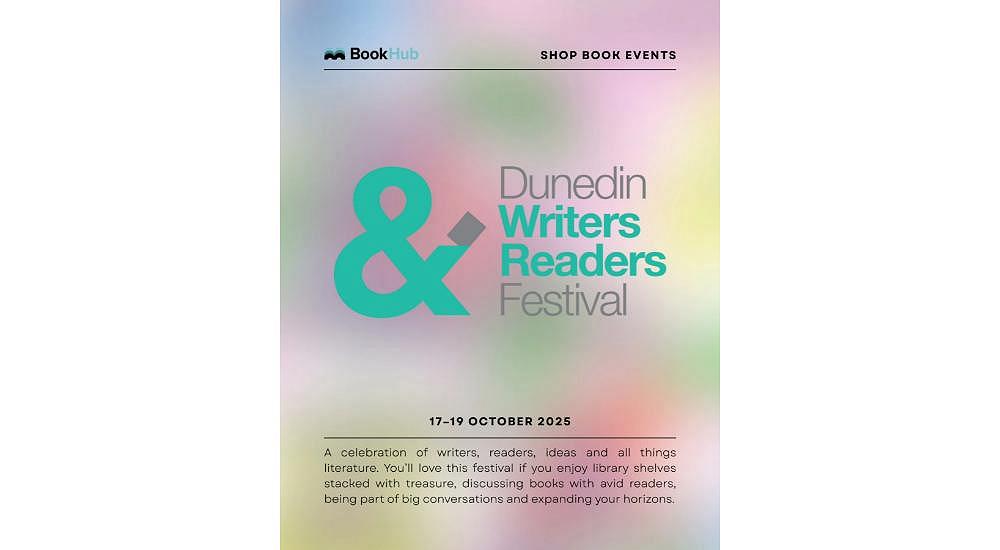 Dunedin Writers & Readers Festival: Shop Book Events