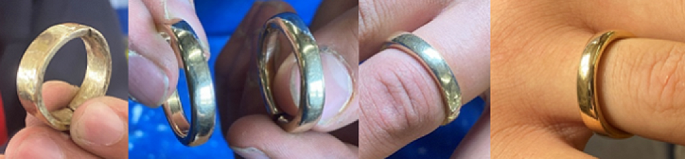YEAR 9 – INDUSTRIAL TECHNOLOGY ENGINEERING – SOLID HAND MADE BRASS RING