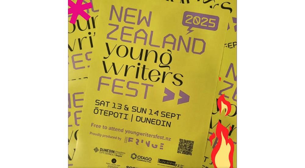 NZ Young Writers Festival 2025 Programme launched!
