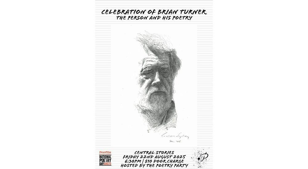 Celebrate National Poetry Day with a special evening honouring Brian Turner