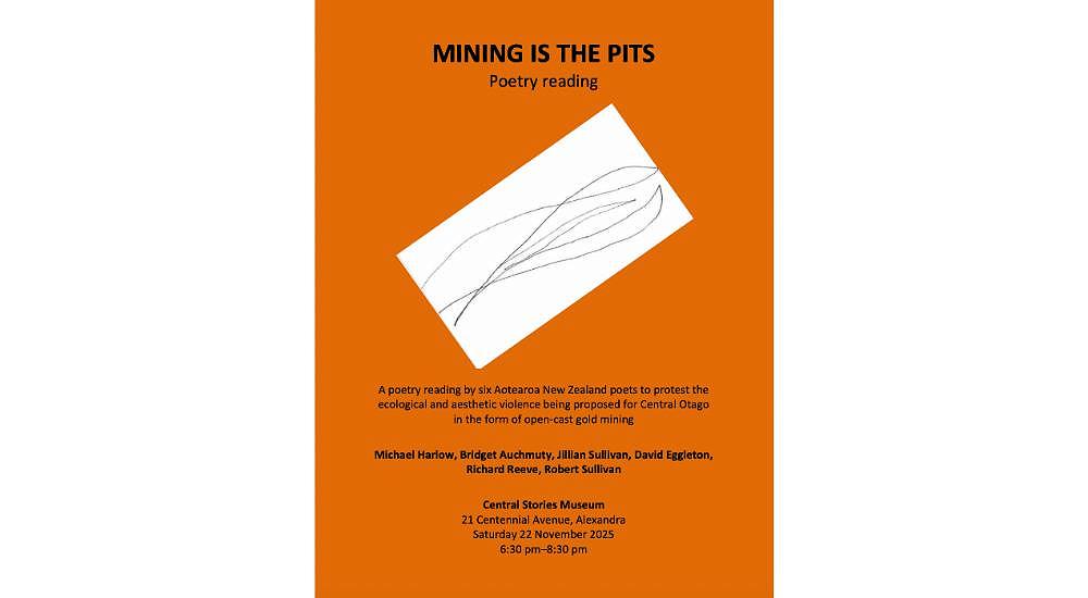 Mining is the Pits Poetry Reading