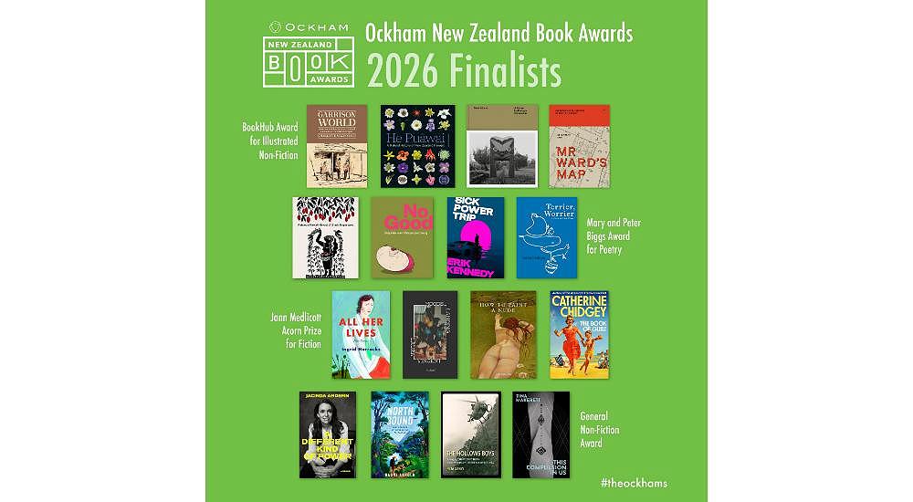 Warm congratulations to the 16 finalists for the Ockhams 2026!