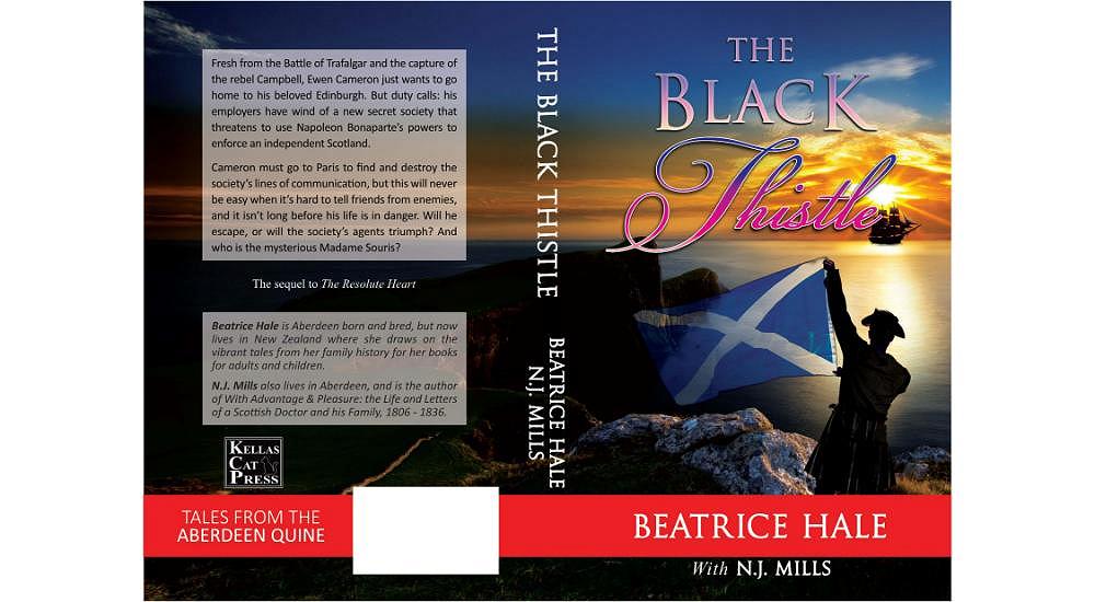 Out Soon! The Black Thistle by Beatrice Hale and N.J. Mills (Kellas Cat Press)