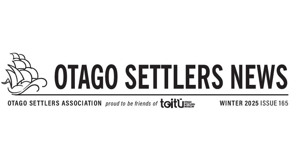 Otago Settlers Association Newsletter Book News