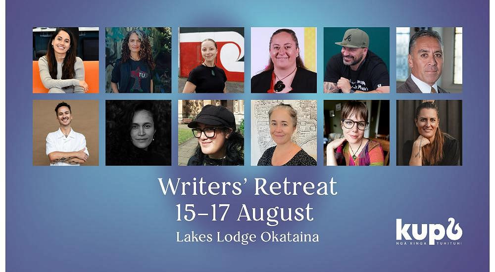 Kupu Writers' Retreat 15 - 17 August, Te Roto o Ōkataina