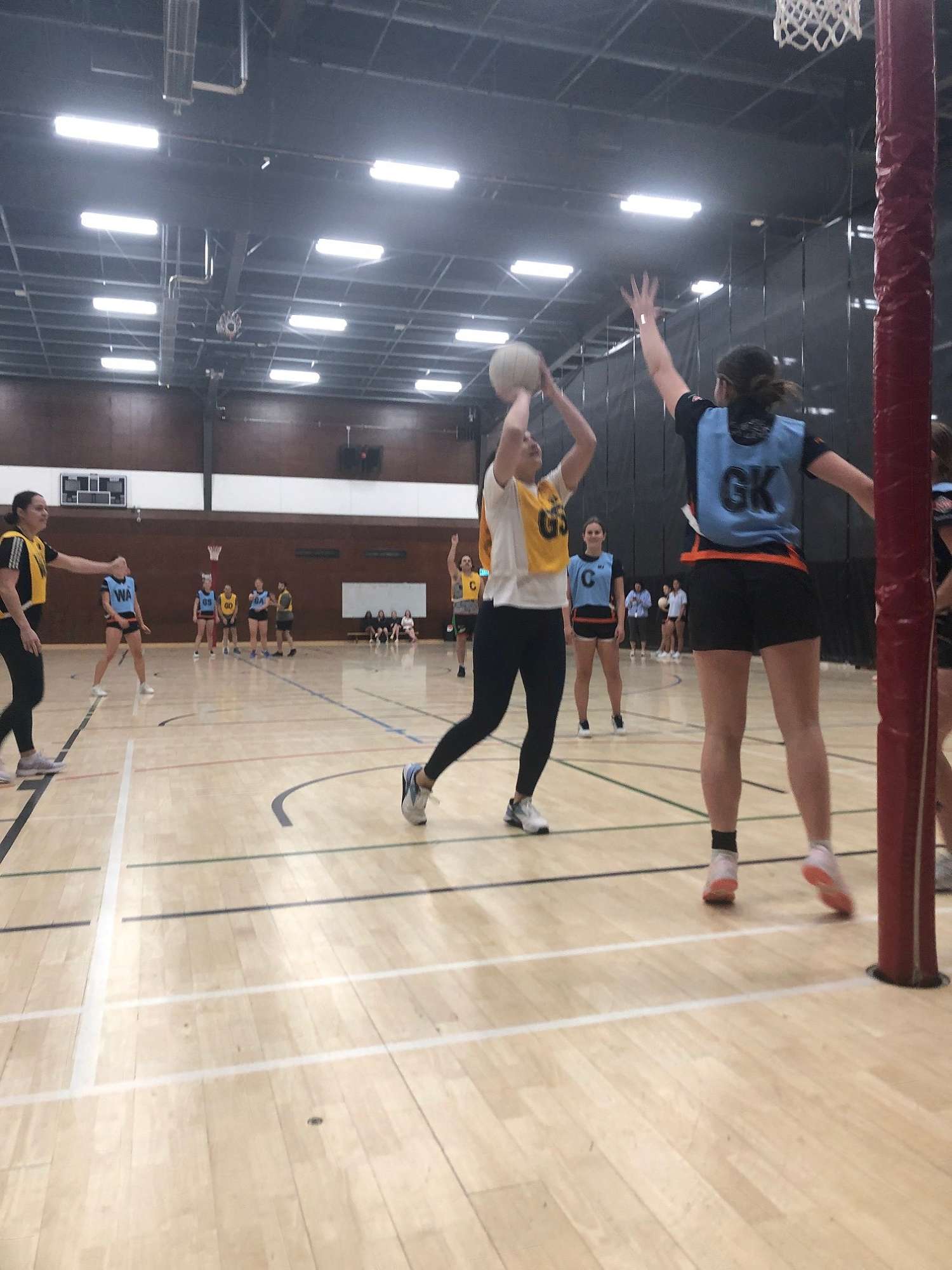 Staff vs Prem A Netball