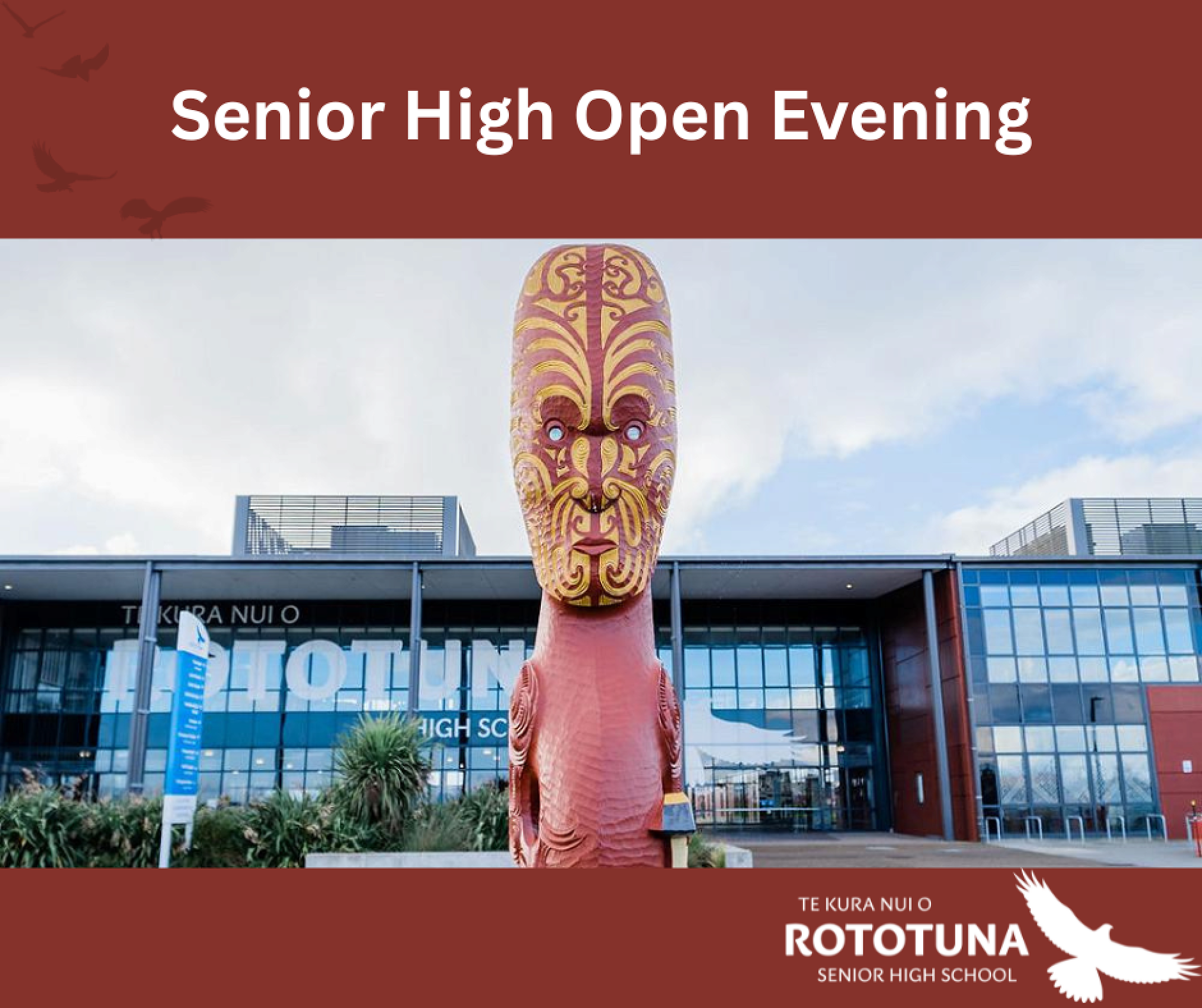 Senior High Open Evening- Monday 28 July 2025