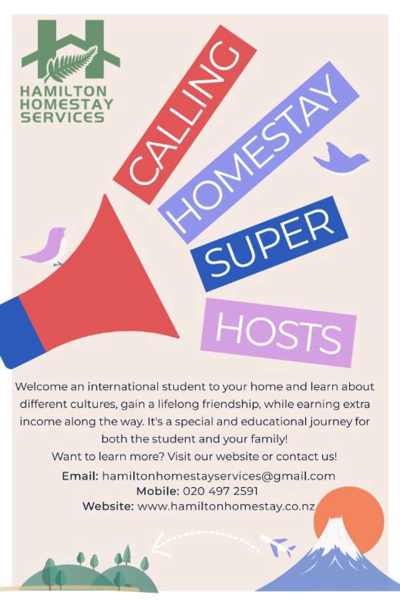 Want to be a Homestay Host?