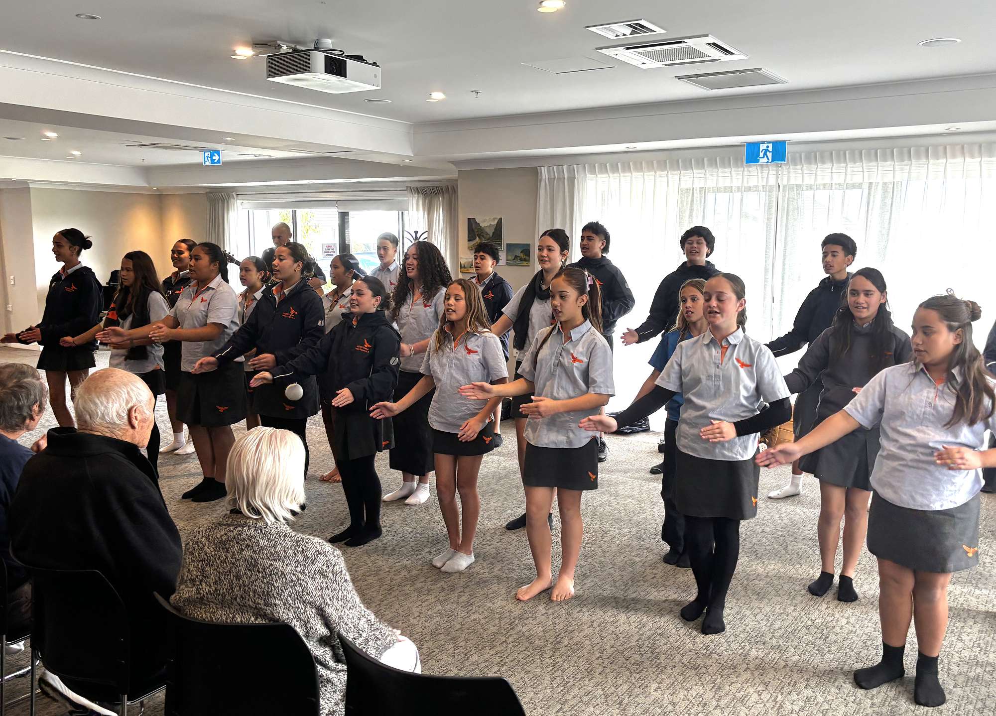 Kapa Haka Visit to Summerset