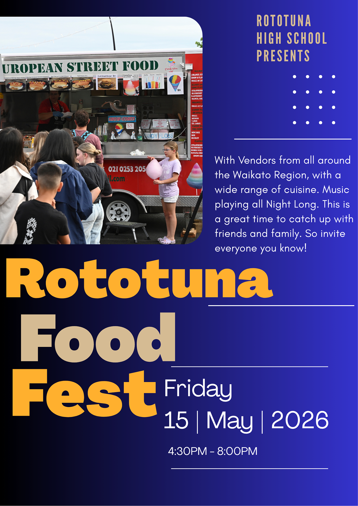 Rototuna High Schools Food Fest