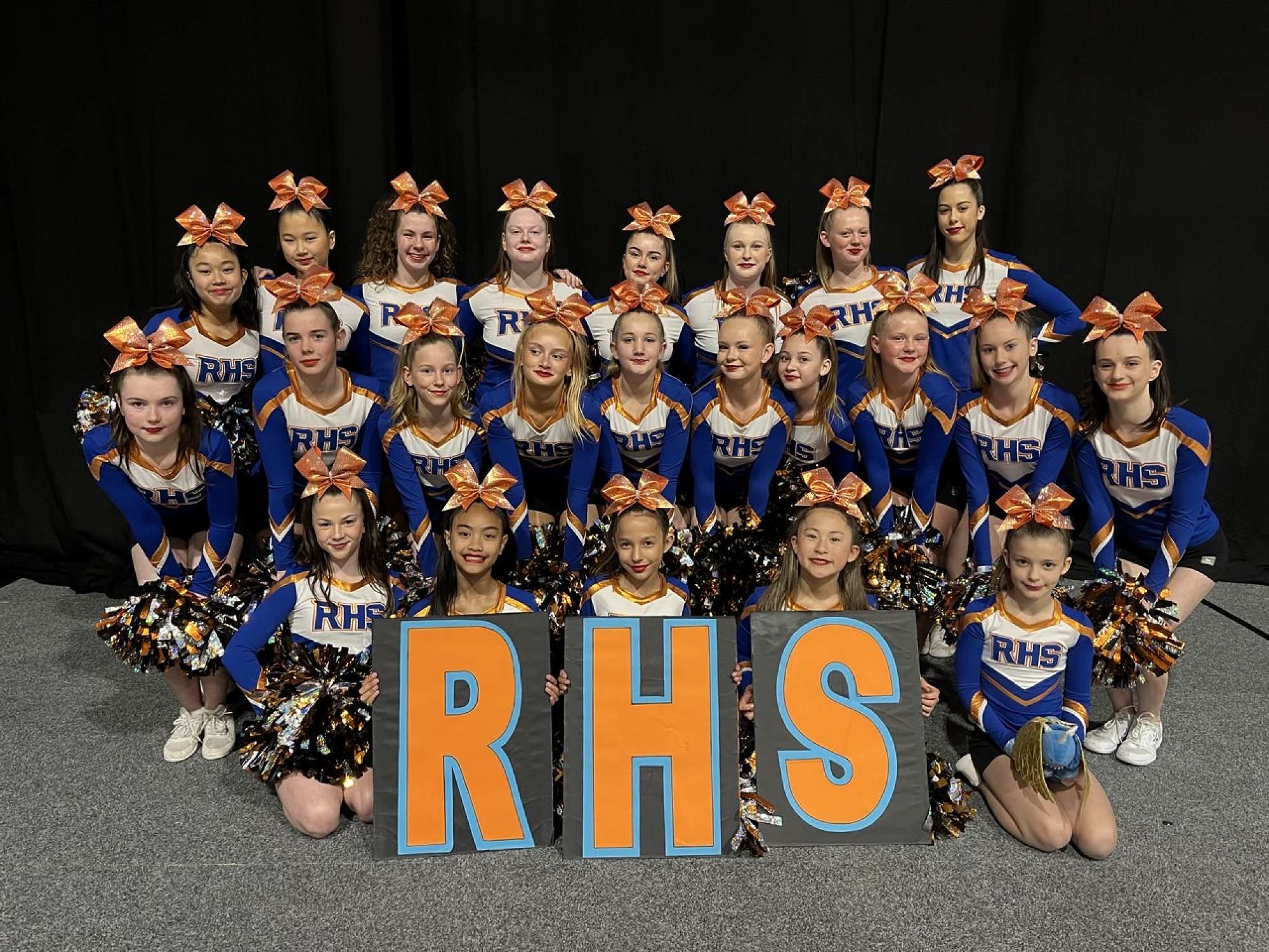 Huge congratulations to our RHS Elite Competitive Cheerleading Team!