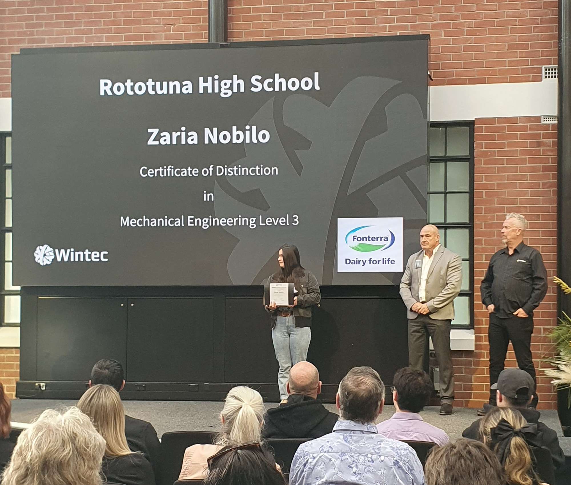 Wintec Trades Academy Special Awards 2024
