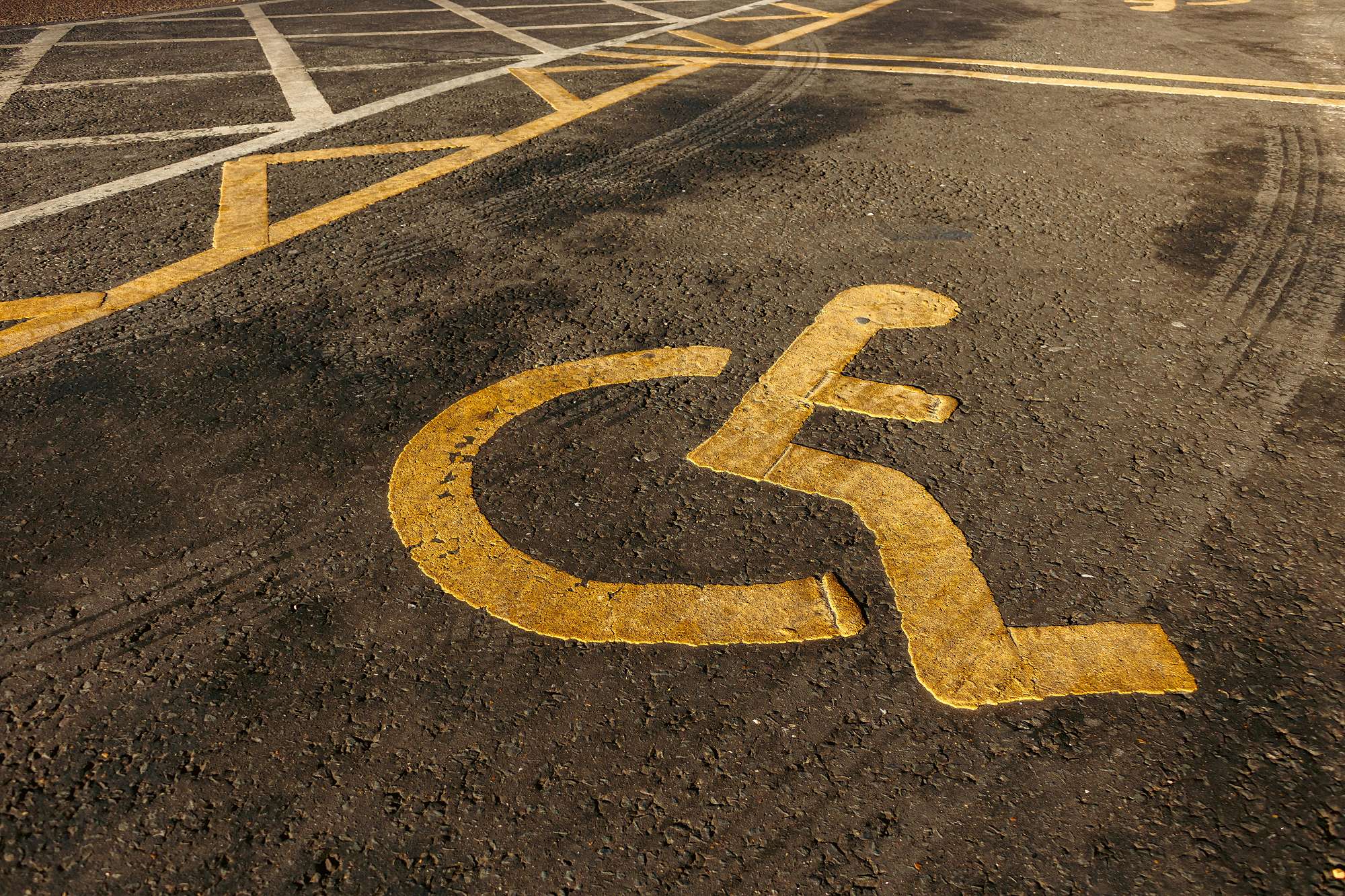 Respecting Mobility Parking Spaces