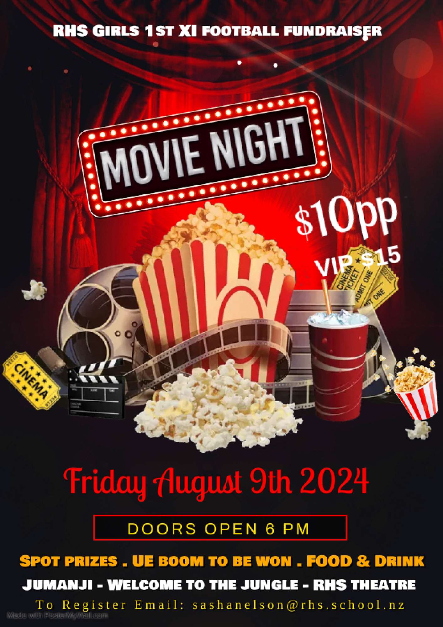 Upcoming Movie Night at RHS