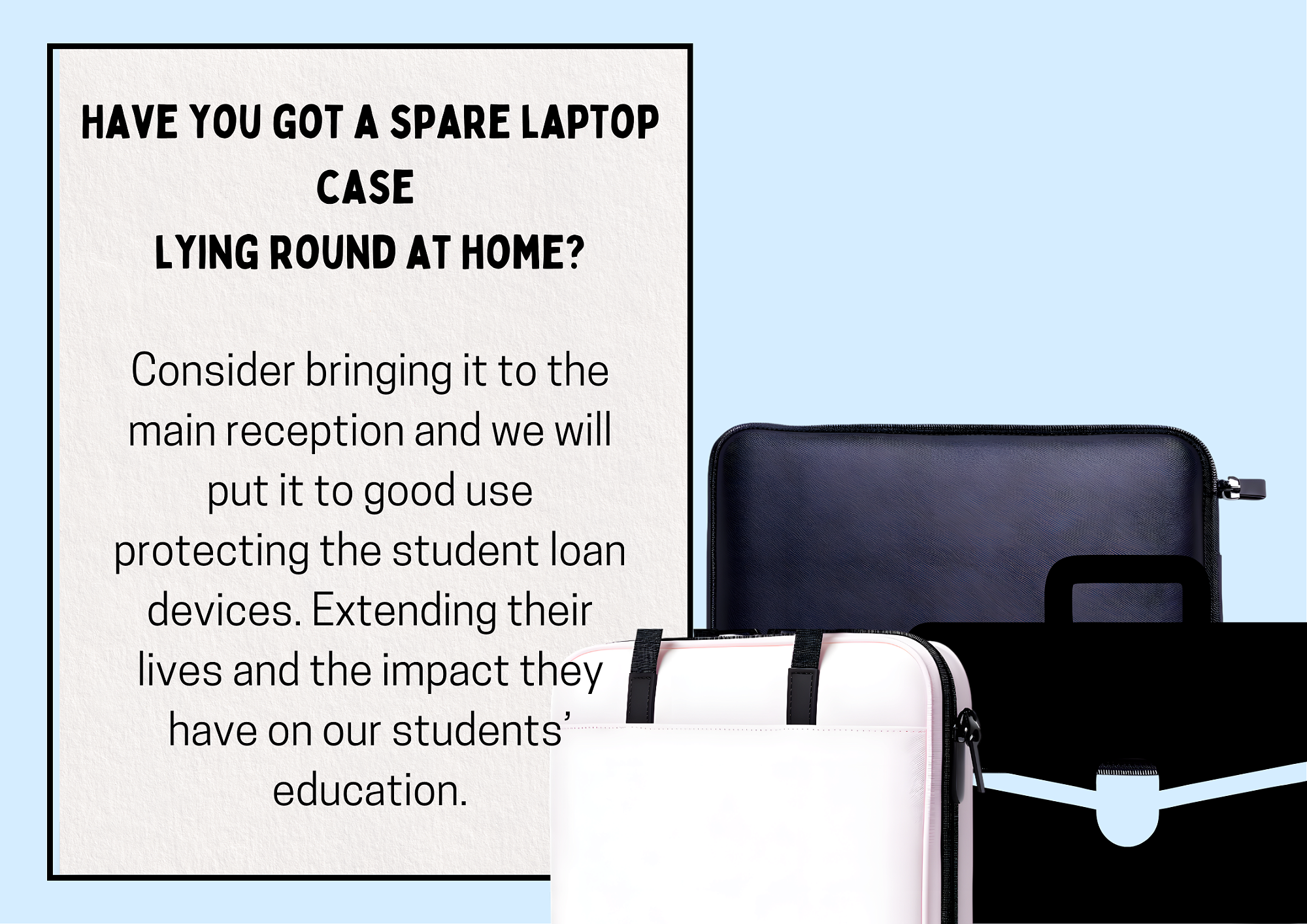 Do You Have a Spare Laptop Case?