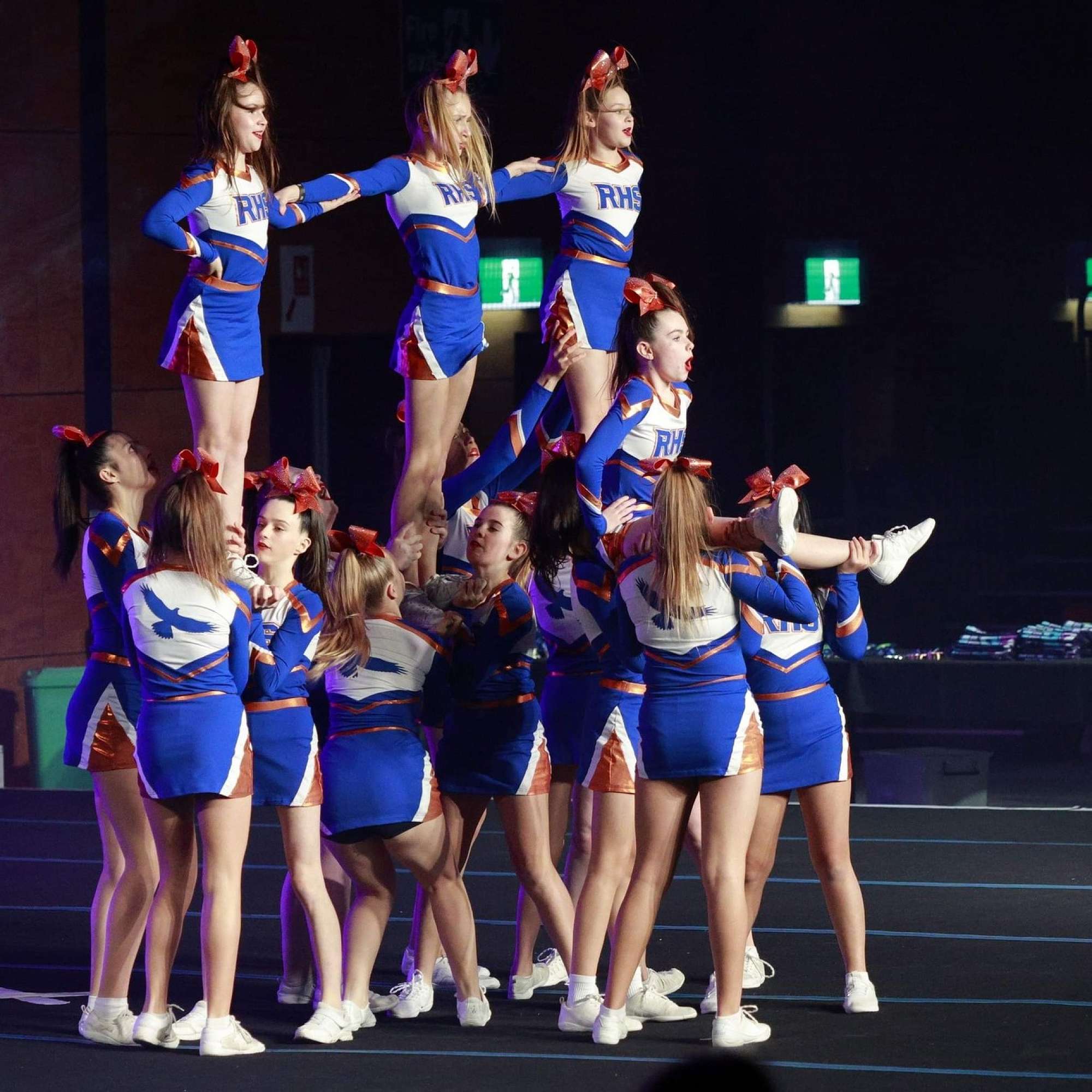 Cheerleading - Gold at Battle in the Bays