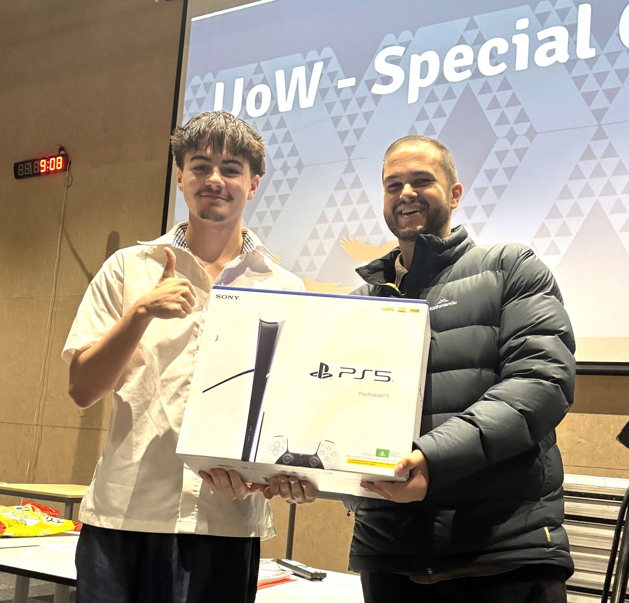 University of Waikato Playstation 5 Winner